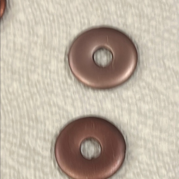 Turquoise and Gold Round Buttons Vintage Jewelry Making - Picture 12 of 15